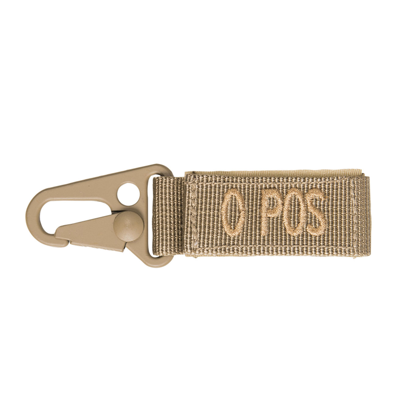 MIL-TEC TACTICAL KEYHOLDER 0 POSITIV 5 ST./PACK COYOTE