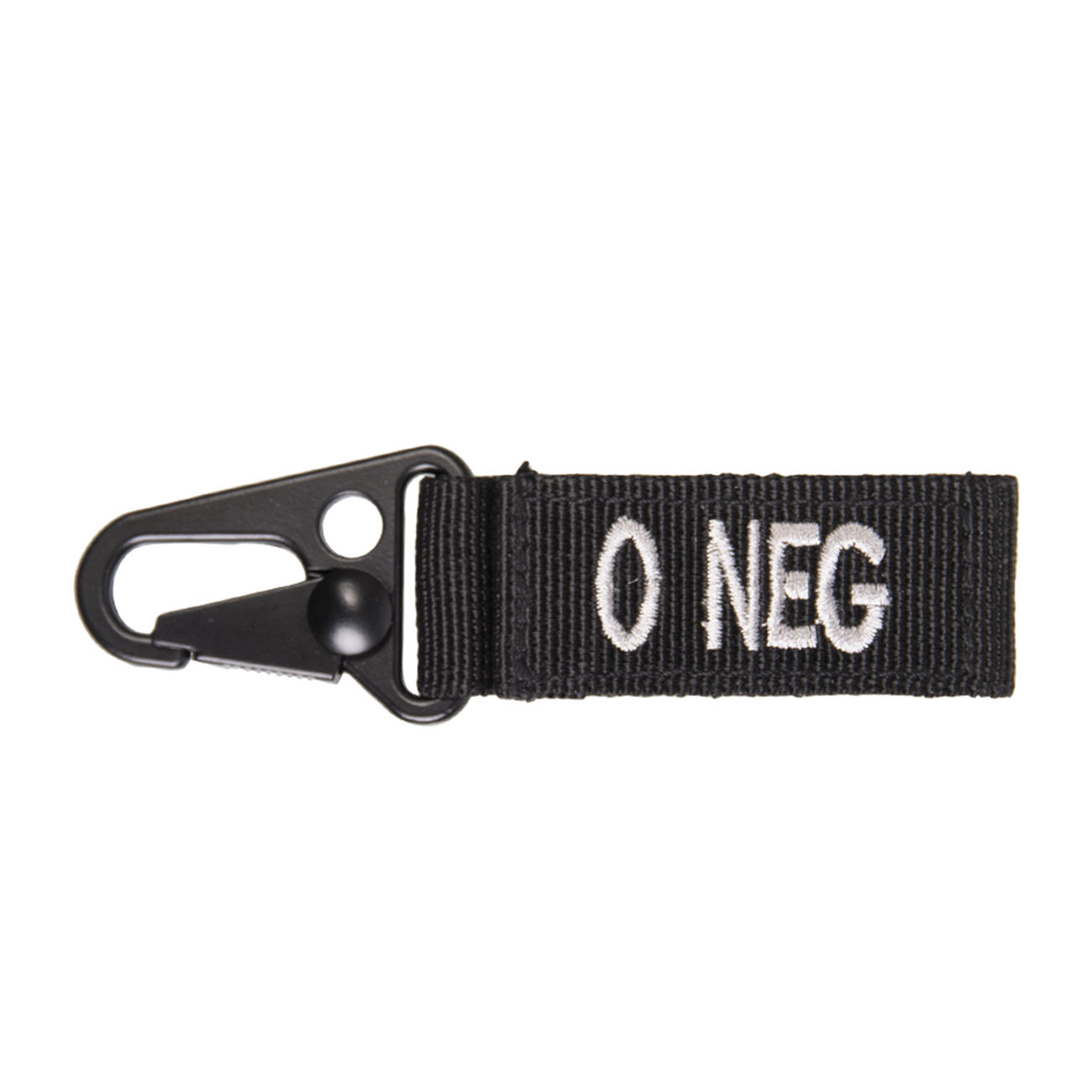 MIL-TEC TACTICAL KEYHOLDER 0 NEGATIV 5 ST./PACK SCHWARZ
