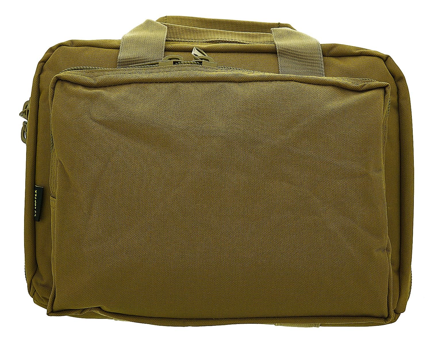 COPTEX Doppelpistolentasche Tan