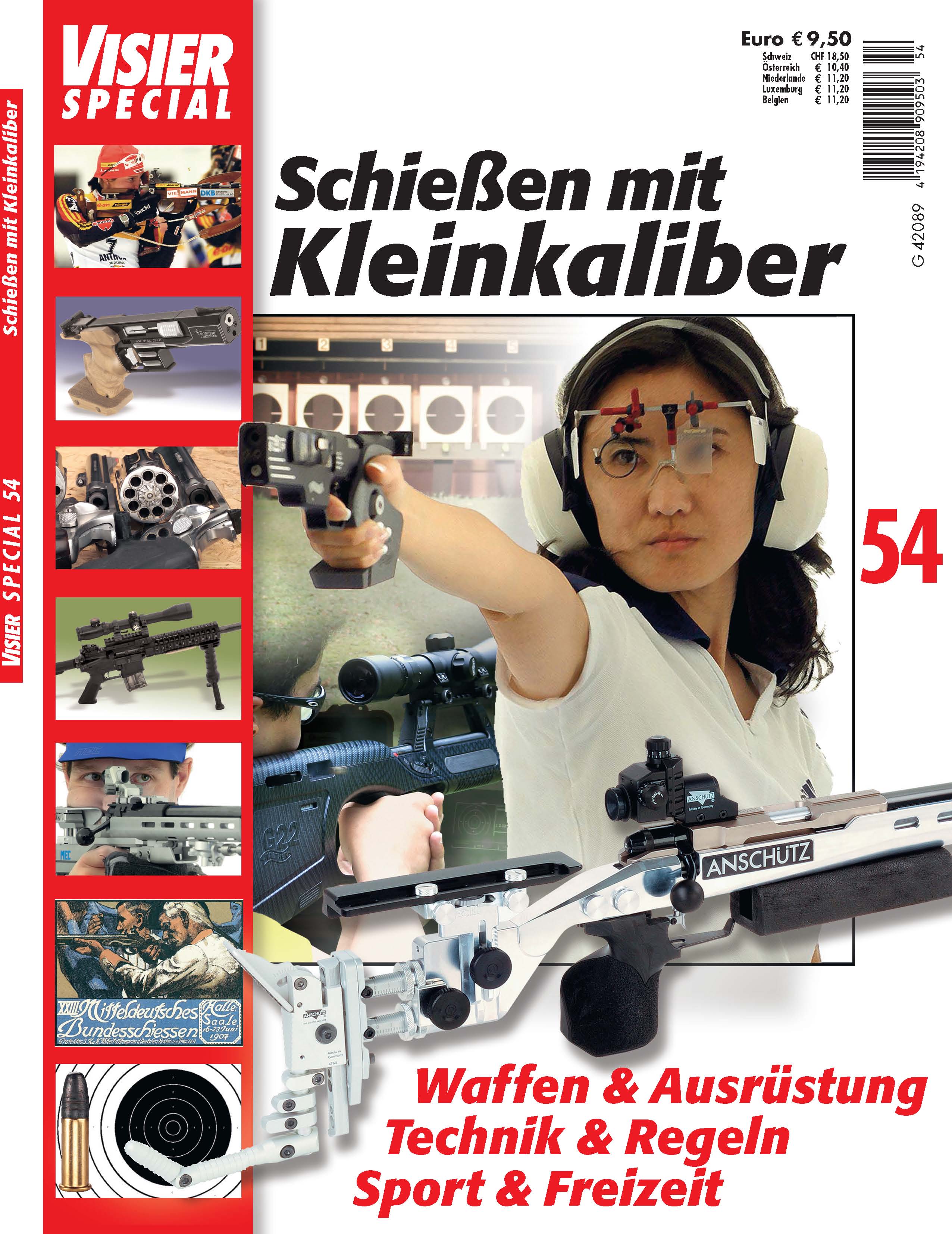 VISIER-Special 54 Schießen mit Kleinkaliber