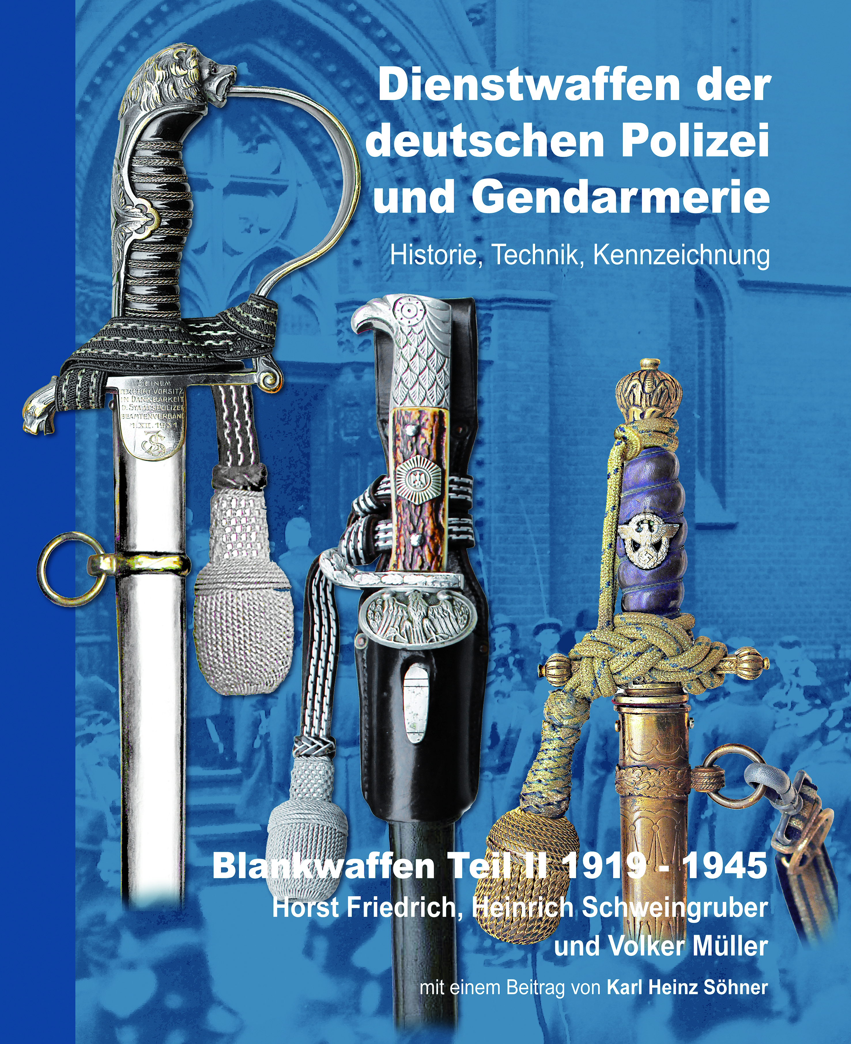 Dienstwaffen der deutschen Polizei und Gendarmerie, Blankwaffen Teil II, 1919 - 1945