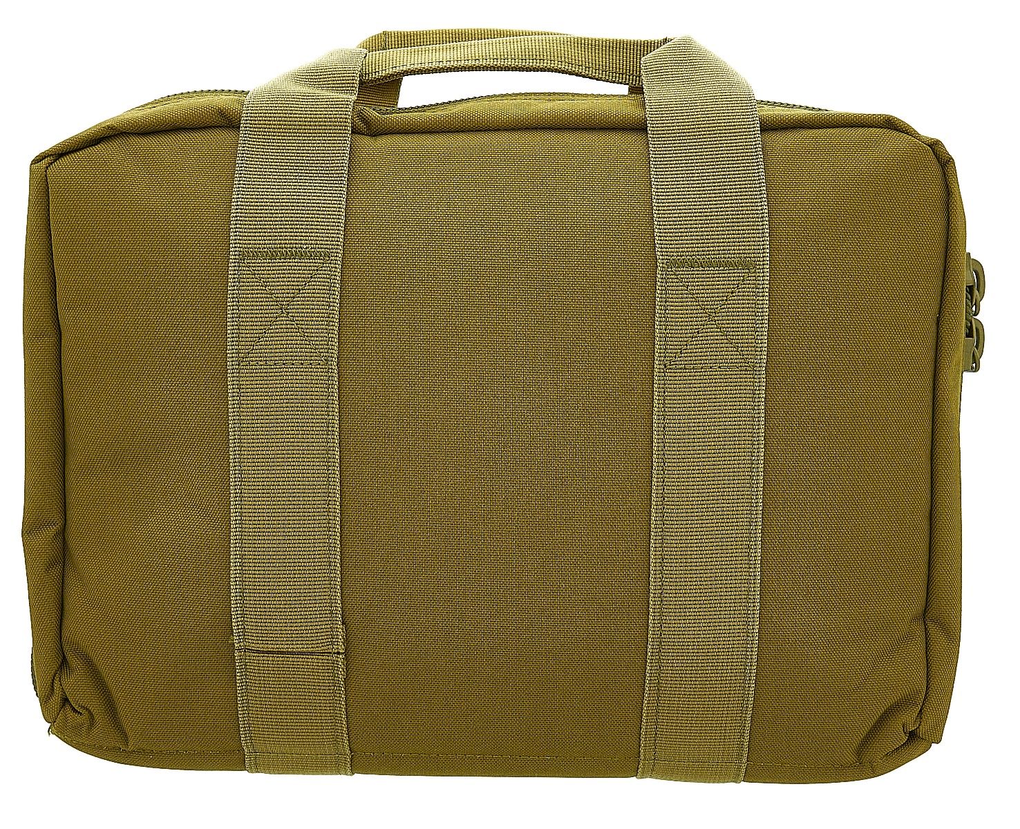 COPTEX Doppelpistolentasche Tan